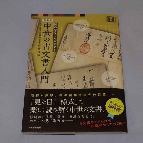 中世の古文書入門 読めなくても大丈夫! (視点で変わるオモシロさ!) (新装版) 小島道裕/著