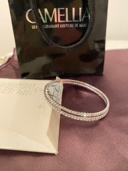 ジュエリーマキCAMELLIA ダブルバングルブレスレット、アンクレットにも!!