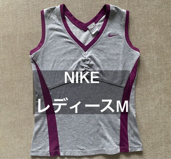 NIKE ナイキ レディース タンクトップ グレー M