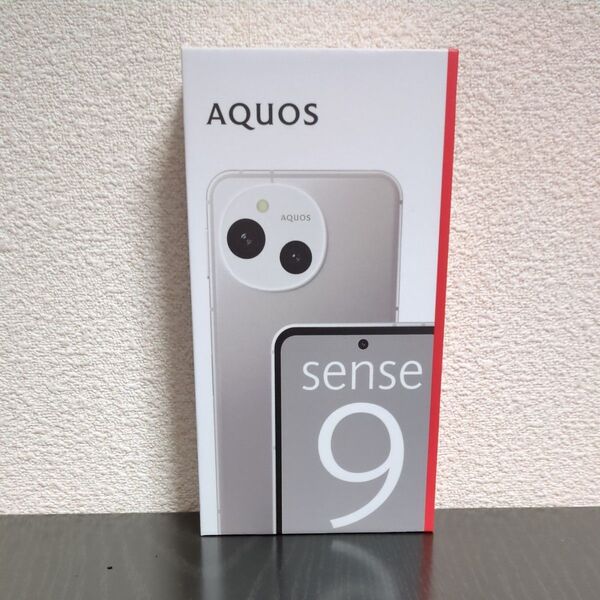 AQUOS sense9 SH-M29 6.1インチ メモリー8GB ストレージ256GB ホワイト