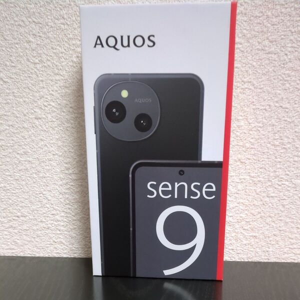 AQUOS sense9 SH-M29 6.1インチ メモリー8GB ストレージ256GB ブラック