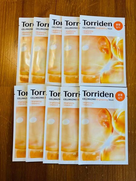 Torriden トリデン セルメイジング ビタCマスク 10枚