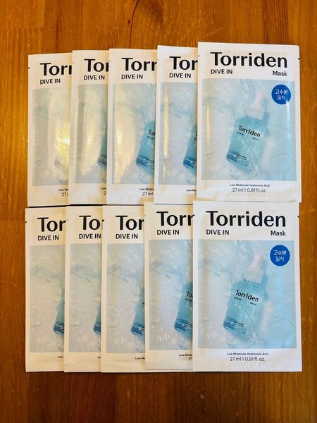 Torriden トリデン ダイブイン マスク 10枚