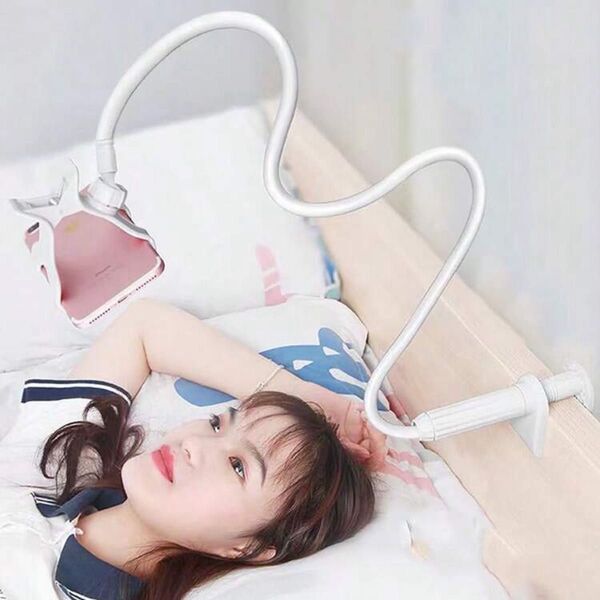 スマホスタンド ベッド ホワイト