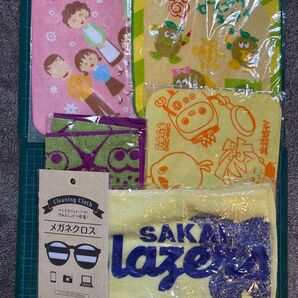 ハンドタオル 他 6点まとめ売り スプラトゥーン任天堂非売品 日清ラーメン 堺ブレイザーズ