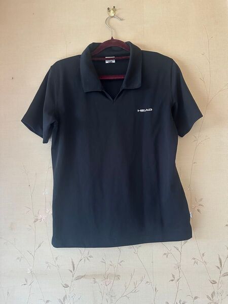 ■HEAD スキッパーシャツ ドライシャツ スキッパーTシャツ サイズL