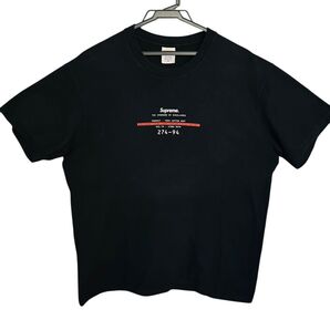supreme standard tee サイズM シュプリーム スタンダードt