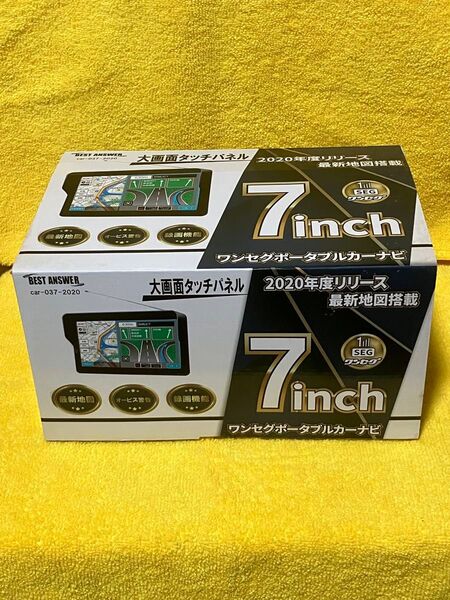 BEST ANSWER ワンセグポータブルカーナビ 7inch 動作確認済み car-037-2020
