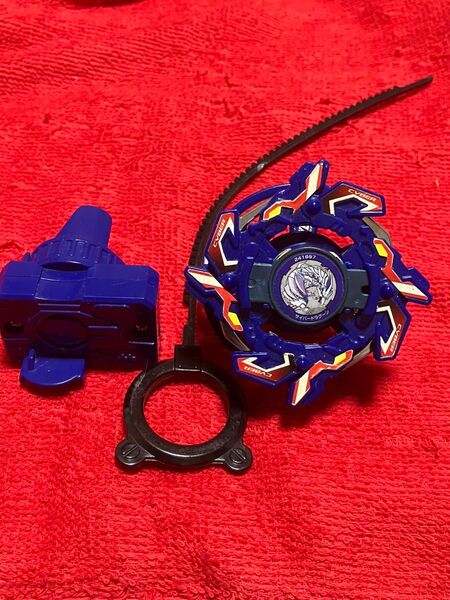 爆転シュートベイブレード A-64 サイバードラグーン シューター ワインダー 3点セット beyblade