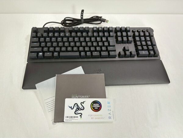 Razer ゲーミングキーボード Huntsman V2 JP リニアスイッチ