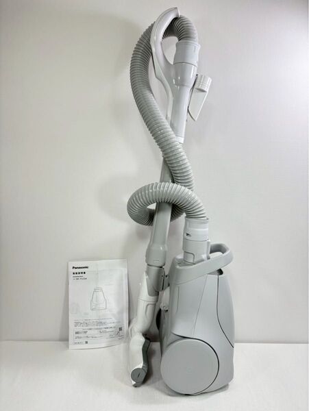 パナソニック 掃除機 MC-PJ23A-H 軽量 紙パック式 キャニスター型