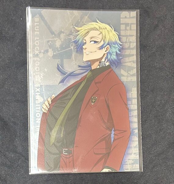 ブルーロック ブルロ ブルーロック展 ブルロ展 ミヒャエル・カイザー トレーディングメタルポストカード ポスカ