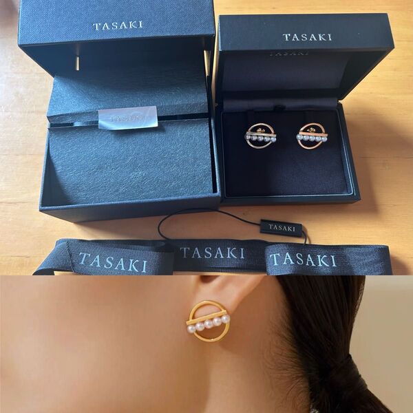 TASAKI タサキバランス ディヴァイン ピアス 36万円出品