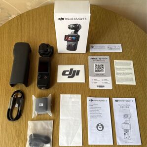 【使用1日のみ】DJI OSMO POCKET 3 保護フィルム&レシート付き