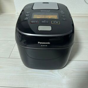 パナソニック 炊飯器 5.5合 圧力IH式 Wおどり炊き ブラック SR-SPA108
