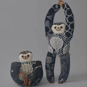 ミナペルホネン mimaperhoen コノメカマン klnomekaman 完売 brown系 ピース パッチ