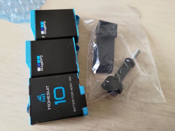 GoPro バッテリー 3個 セット BATTERY