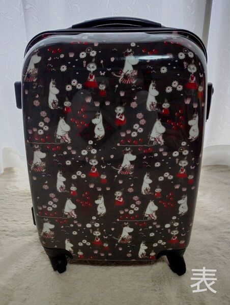 キャリーケース旅行カバン・Moominムーミン柄・拡張機能・機内持ち込み可能・傷・剥がれありよろしくお願いいたします。お値下げ対応