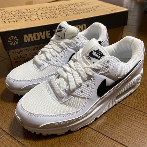 23.5cm ナイキ AIR MAX 90 エア マックス 白 黒 パンダ