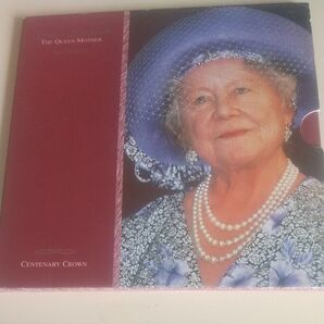 エリザベス二世 Queen Mother Centenary Crown 記念コイン ロイヤルミント