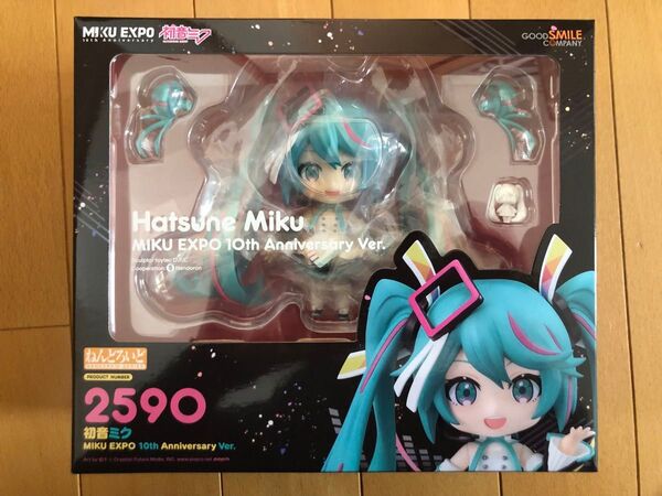 国内正規品 新品 未開封 ねんどろいど 初音ミク MIKU EXPO 10th Anniversary Ver. うさぎの耳