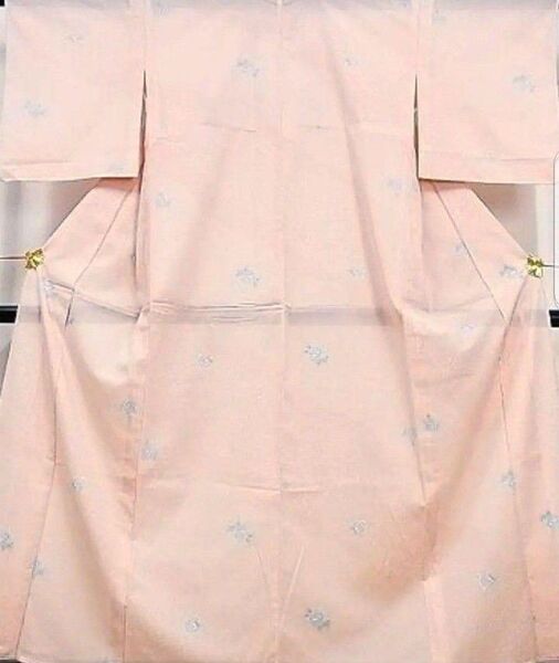 夏着物 小紋 洗える着物 未使用 5