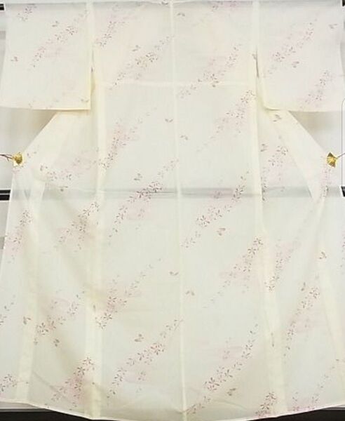 夏着物 小紋 絽 洗える着物 5
