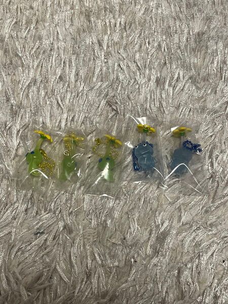 【5個セット】ピクミン マスコットフルーツグミ ヒカリピクミン 氷ピクミン