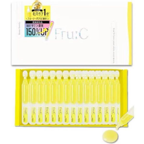 fru:c新品 国内正規品ビタミンドロップ 28包 ビタミンC美容液 濃度150%UP
