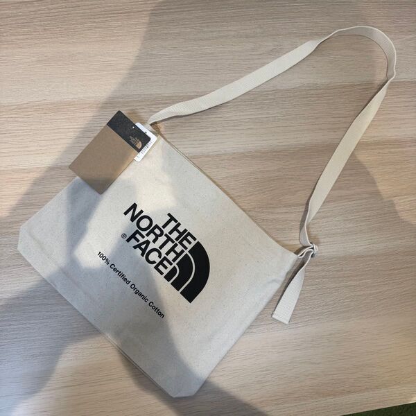新品THE NORTH FACEザノースフェイスオーガニックコットンミュゼットショルダーバッグ通勤通学アウトドアキャンプ登山正規品