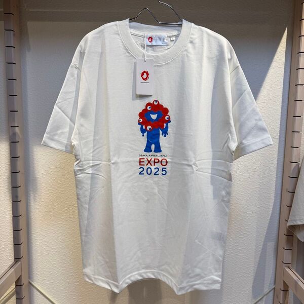 LL 新品 ミャクミャク EXPO2025 大阪・関西万博公式ライセンス商品 Tシャツ メンズ 半袖 フロントプリント 男女兼用