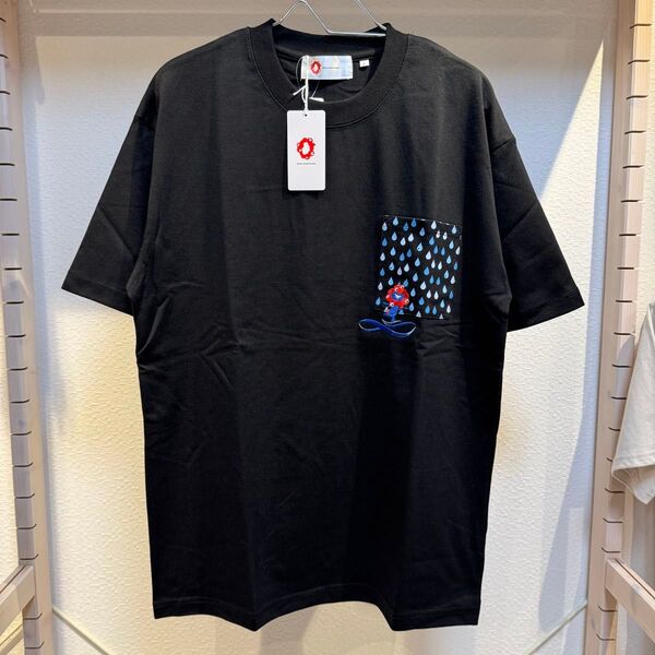 L 新品 ミャクミャク EXPO2025 大阪・関西万博公式ライセンス商品 Tシャツ メンズ 半袖 ポケット付き 男女兼用