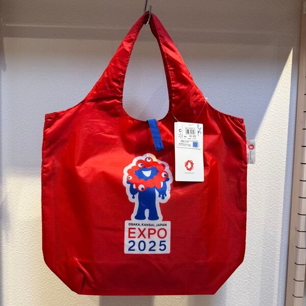 新品 ミャクミャク EXPO2025 大阪・関西万博公式ライセンス商品 保冷クーラーエコバッグ ショッピングバッグ 定番ロゴ柄