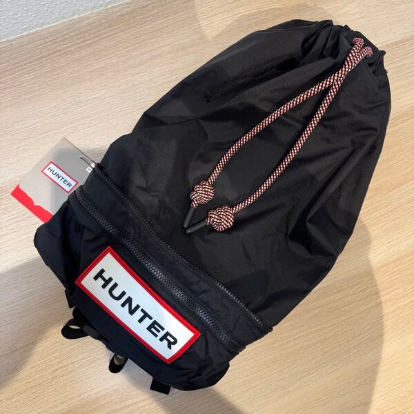 新品HUNTERハンタートラベルリップストップバックパックウエストポーチビーチバッグ2WAY軽量撥水ナイロン男女兼用通勤通学
