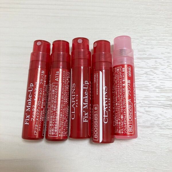 【新品】 CLARINS フィックスメイクアップ Fix Make-Up 5本 ミスト