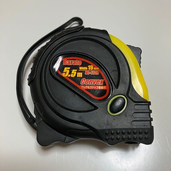 <メジャー>Barato コンベックス 5.5M×19mm 電動工具 マキタ makita 日立工機
