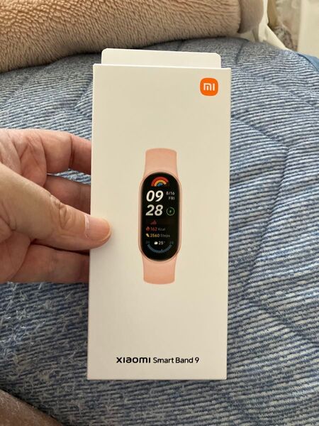 美品、Xiaomi smart band 9 ローズ