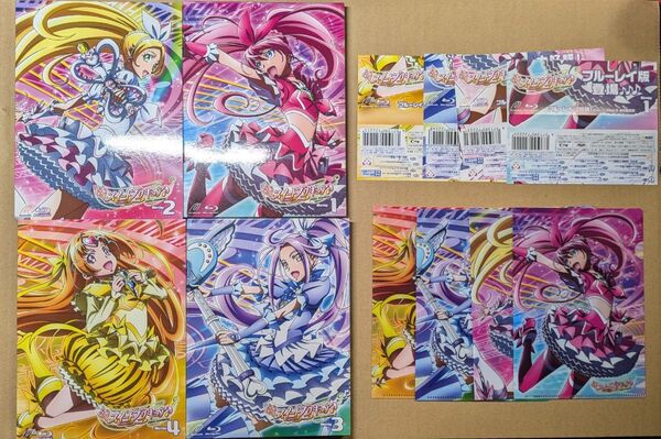 スイートプリキュア Blu-ray ブルーレイ 全4巻セット 特典全付