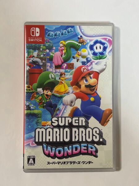 スーパーマリオブラザーズ ワンダー Switch 超美品