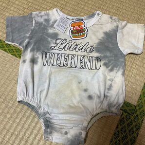 【新品・未使用】リトルウィークエンド LW 半袖 ロンパース 60-70cm