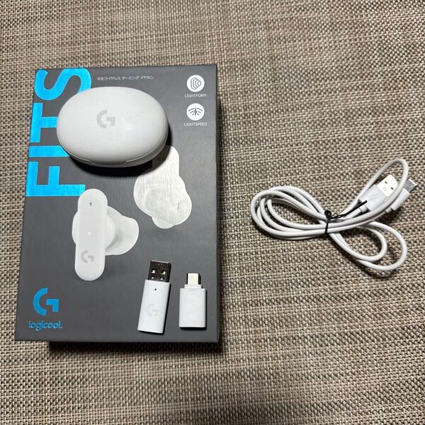 logicool FITs ワイヤレスイヤホン ホワイト ワイヤレスイヤホン