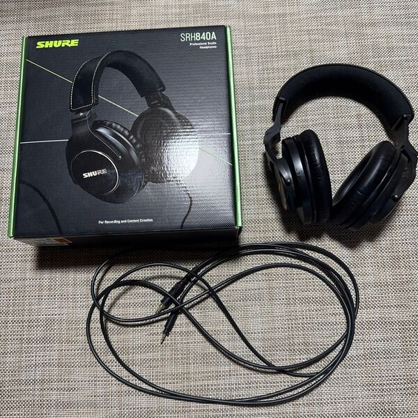 SHURE SRH840A ヘッドフォン