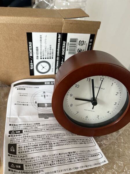 SEIJI Corp電波時計 RW-018BR ブラウン 未使用