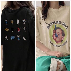 新品!プリントTシャツ2枚セット