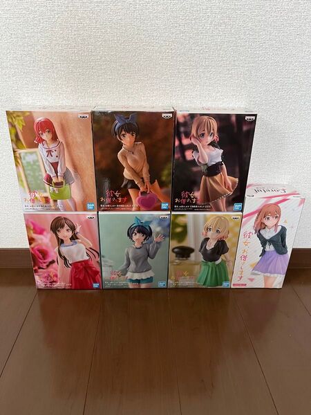 彼女、お借りします 〜「彼女、お借りします展」ver.〜 フィギュア 7体セット まとめ売り
