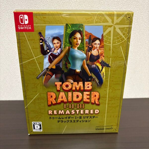 Switch スイッチ トゥームレイダー I-III リマスター デラックスエディション 特典のみ