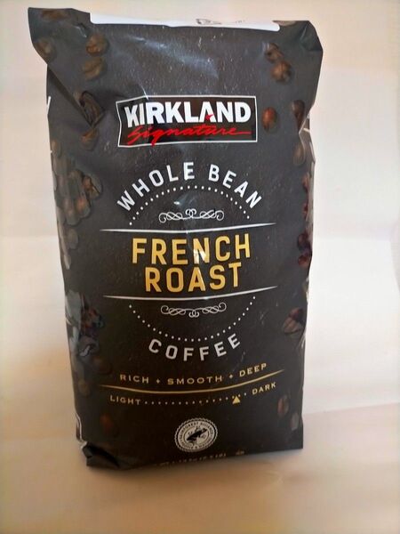 カークランドフレンチローストコーヒー豆1.13kg 価格交渉不可