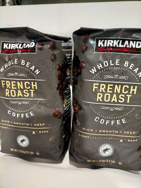 フレンチローストコーヒー豆1.13kg/袋 2袋セット