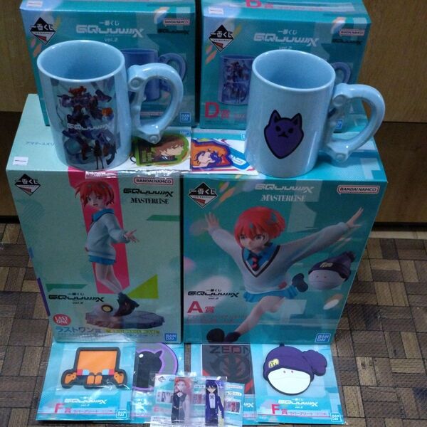 一番くじ 機動戦士Gundamジークアクスvol.2 ラストワン賞マチュ&ハロ フィギュア A賞D賞マグカップ2種セット ガンダム