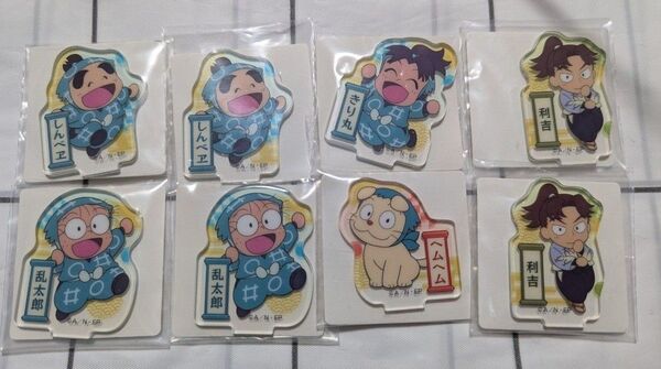 忍たま乱太郎 忍たま アクリミニ しんべヱ 乱太郎 きり丸 利吉 ヘムヘム